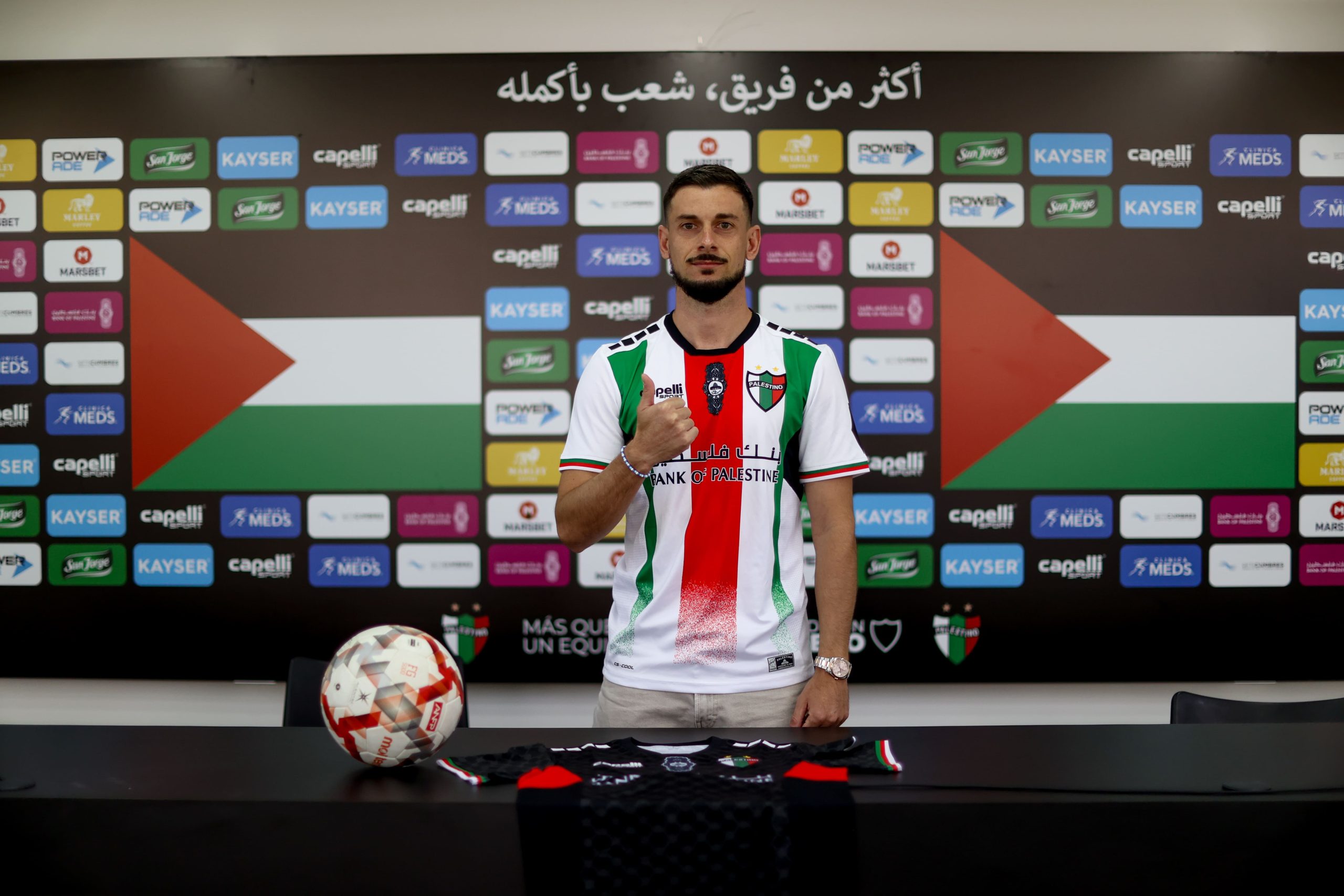 FACUNDO CASTRO ES EL NUEVO REFUERZO DE PALESTINO