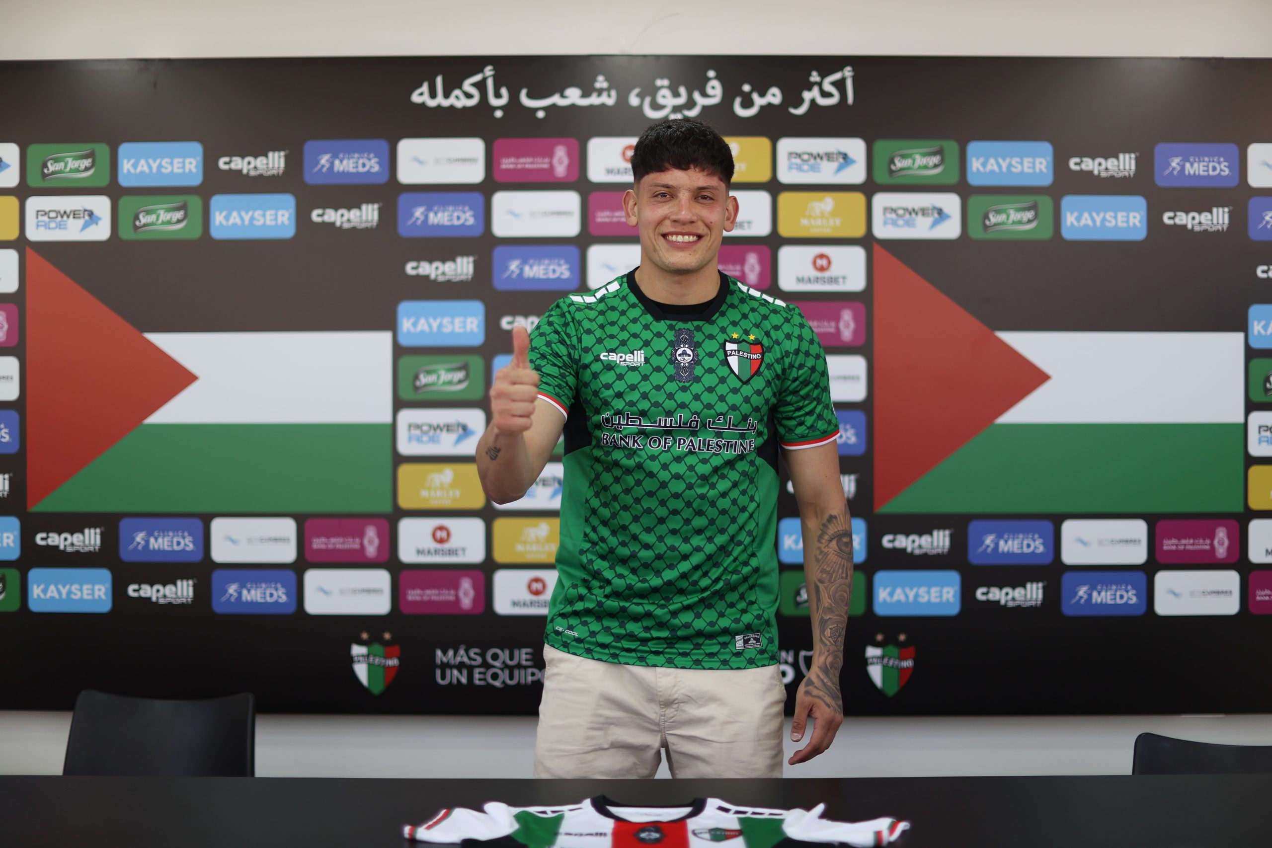 SEBASTIÁN SALAS ES NUEVO JUGADOR DE PALESTINO